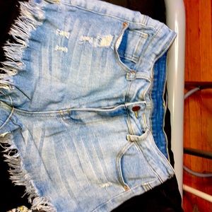 Jean shorts